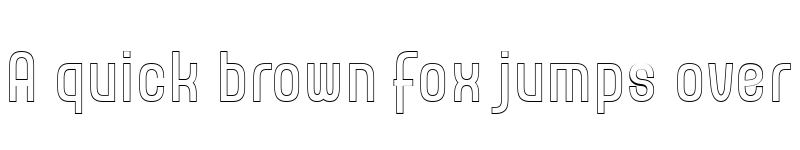 Preview of CORRALINE LINE Regular font