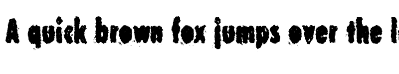Preview of Corrupt Government Regular font