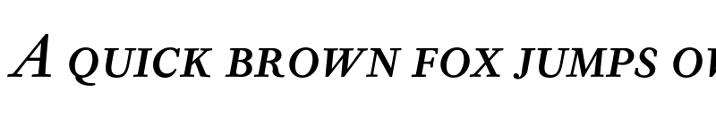 Preview of Corundum Text Book SC Italic font