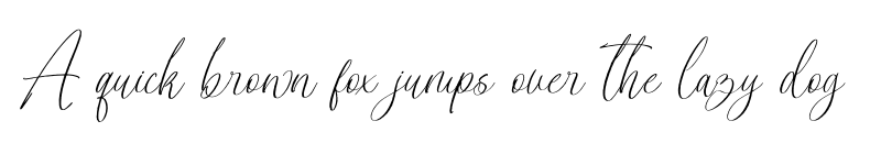 Preview of Corymbus Personal Use Regular font