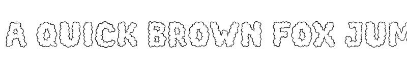 Preview of Cotton Cloud Regular font