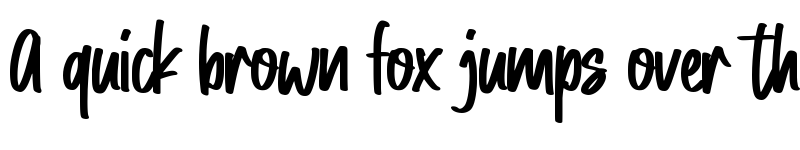 Preview of Cotton Hill Regular font