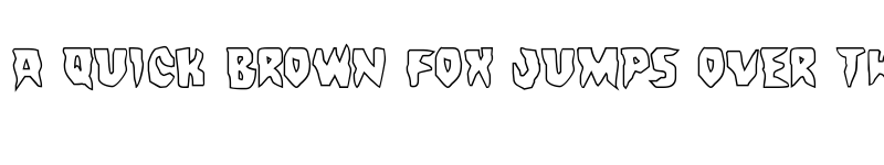 Preview of Count Suckula Outline Outline font