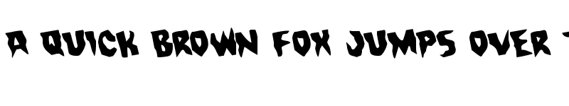 Preview of Count Suckula Rotated Regular font