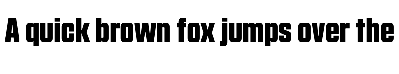 Preview of Countach Bold font