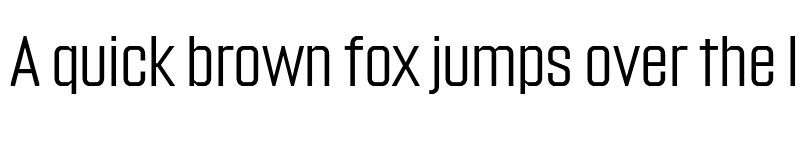 Preview of Countach Light font