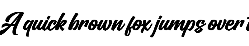 Preview of Couraged Regular font