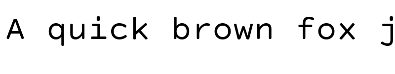 Preview of Courier Prime Sans Regular font