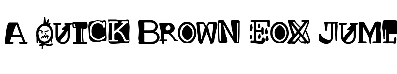 Preview of Courier punk Version Regular font