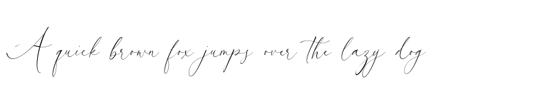 Preview of Courtney Martines Regular font