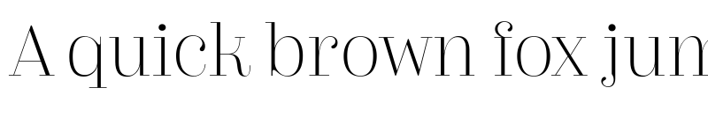 Preview of CouturierPoster-Light ? font