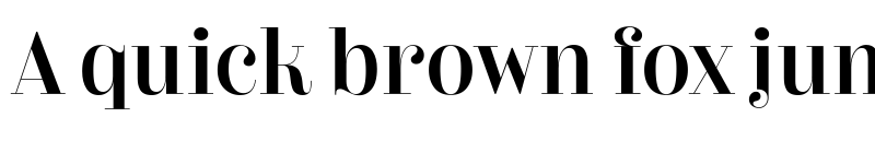 Preview of CouturierPoster-Regular ? font