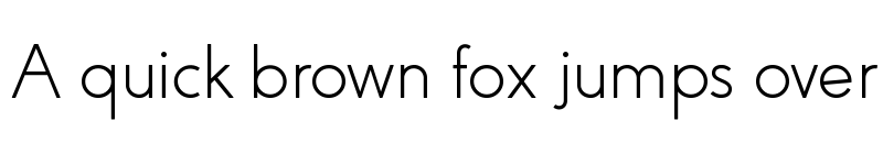 Preview of Coves Light font