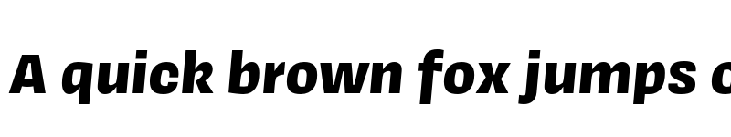 Preview of Covik Sans Demo Black Italic font