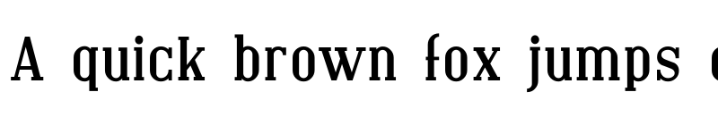 Preview of Covington Bold font