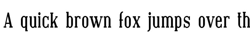 Preview of Covington Cond Bold font