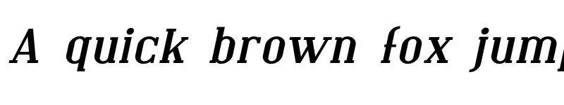 Preview of Covington Exp Bold Italic font