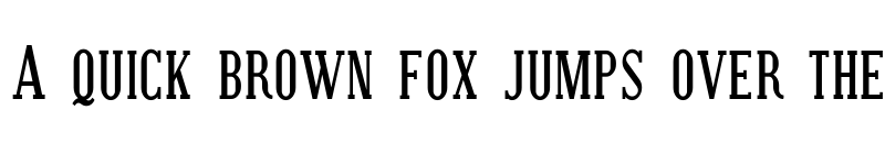 Preview of Covington SC Cond Bold font