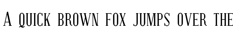 Preview of Covington SC Cond Regular font