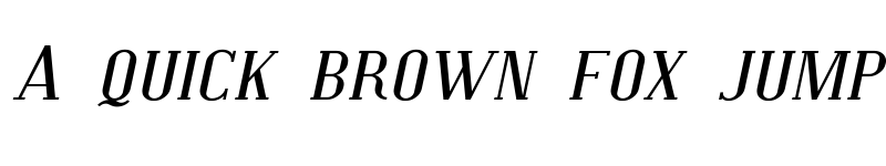 Preview of Covington SC Exp Italic font