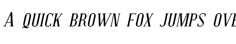 Preview of Covington SC Italic font