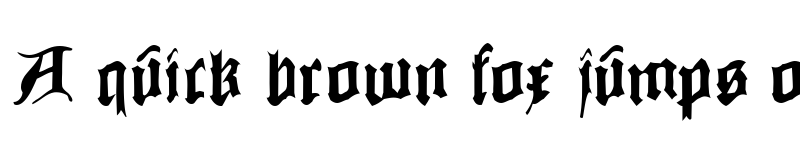 Preview of CowboyCaxton Regular font