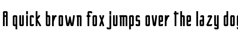 Preview of Crack Regular font