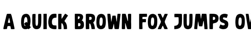 Preview of Crackajack Regular font