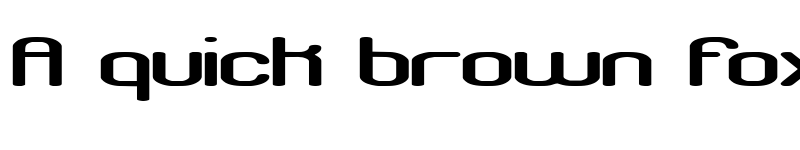 Preview of Crackdown R BRK Regular font