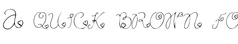 Preview of Craftopia Love Regular font