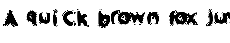 Preview of Crap Music Regular font