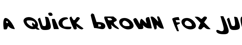 Preview of Crappity-Crap-Crap Leftalic Leftalic font