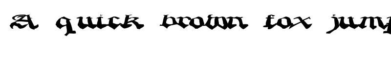 Preview of CrappyGothic Regular font