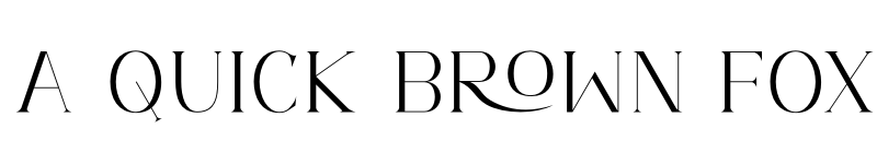 Preview of Cravas Regular font