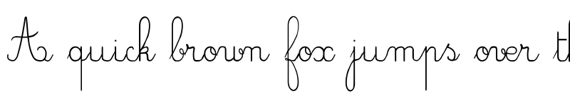 Preview of CrayonE Regular font