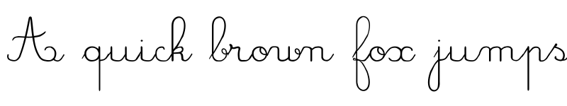 Preview of CrayonL Regular font