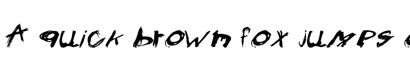 Preview of Crazysk8 Regular font