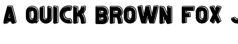 Preview of Crazytoon Outline font