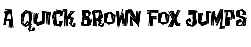 Preview of Creaky Frank Regular font