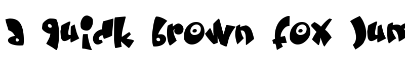 Preview of Cream and sugar Regular font