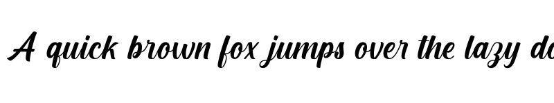 Preview of Cream Cake Regular font