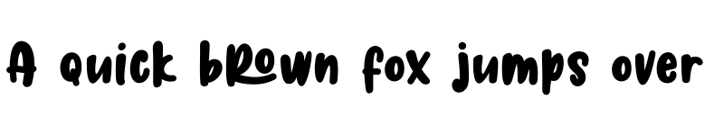 Preview of Createland Regular font