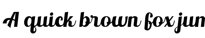 Preview of Creatify Regular font