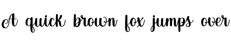 Preview of Creative Happiness Regular font