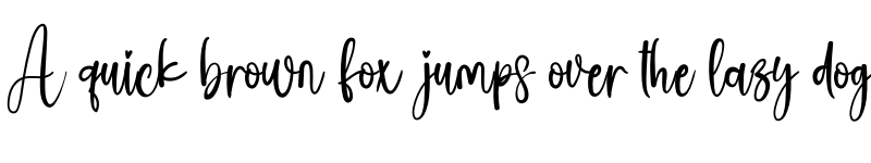 Preview of Creative Writing Regular font