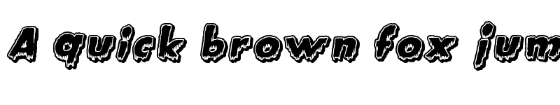 Preview of Creature Feature Regular font