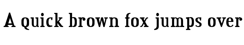 Preview of Credit Valley bold font