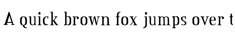 Preview of Credit Valley Regular font