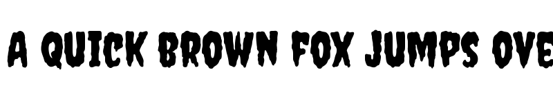 Preview of Creepster Regular font