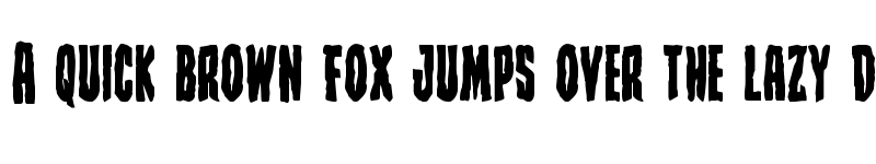 Preview of Creepy Crawlers Bold Bold font